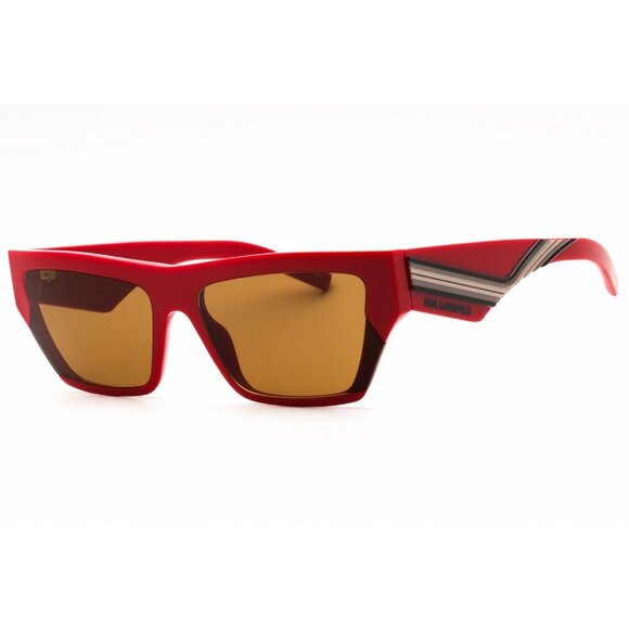 KARL LAGERFELD KL6163S-600-59 Sunglasses Size 59mm 145mm 17mm red Unisex NEW - Picture 1 of 5